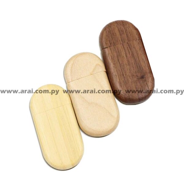 Pendrive de Madera - TEC 1607 - Imagen 2